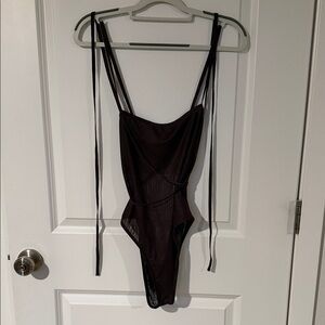 Better Tan Tan-through Belize One Piece | Mocha
